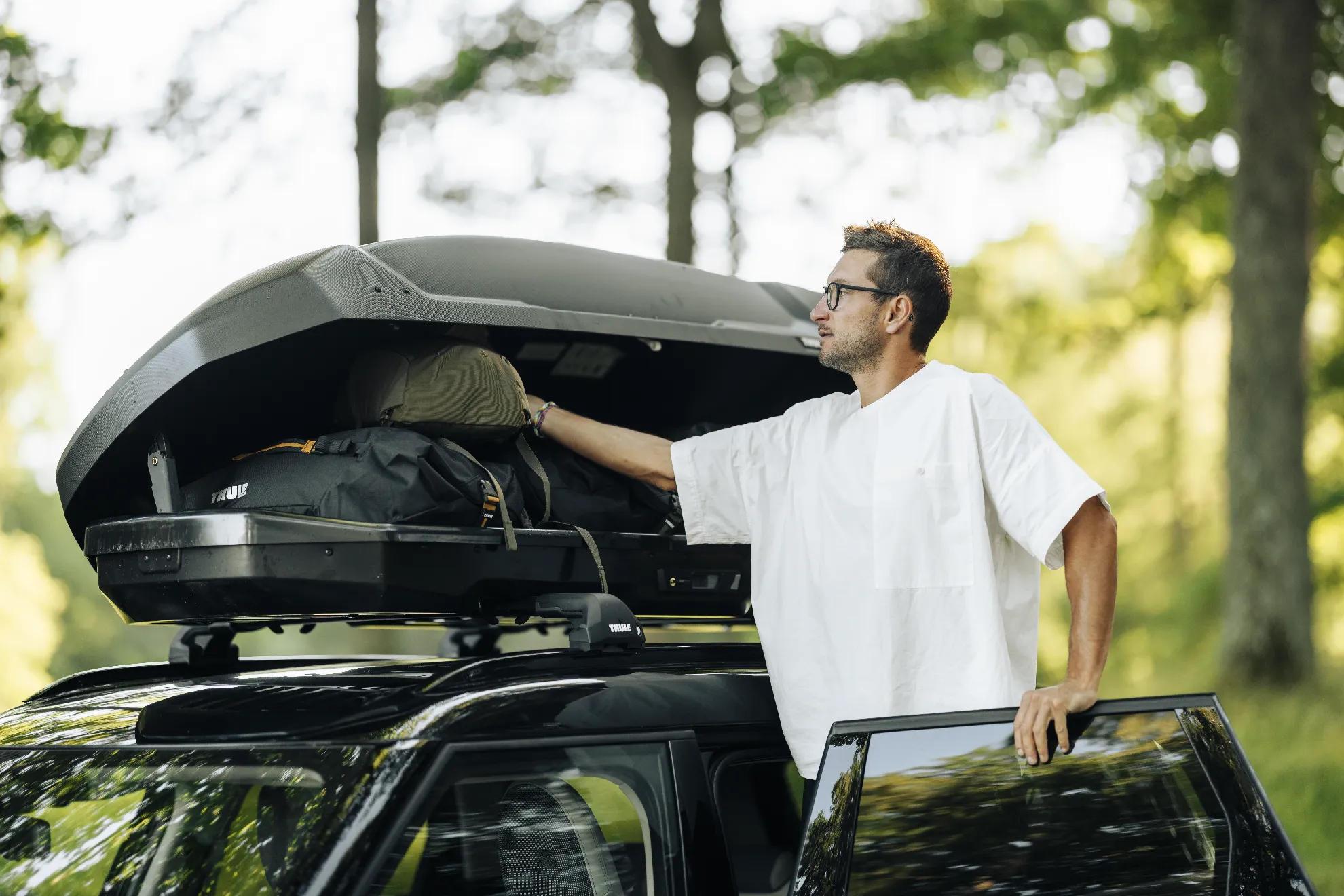 Thule Force XT XL Used for Dirty Gear